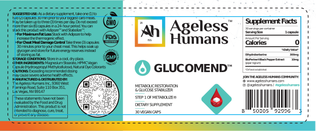 Blood Sugar Support w/ GlucoMend®