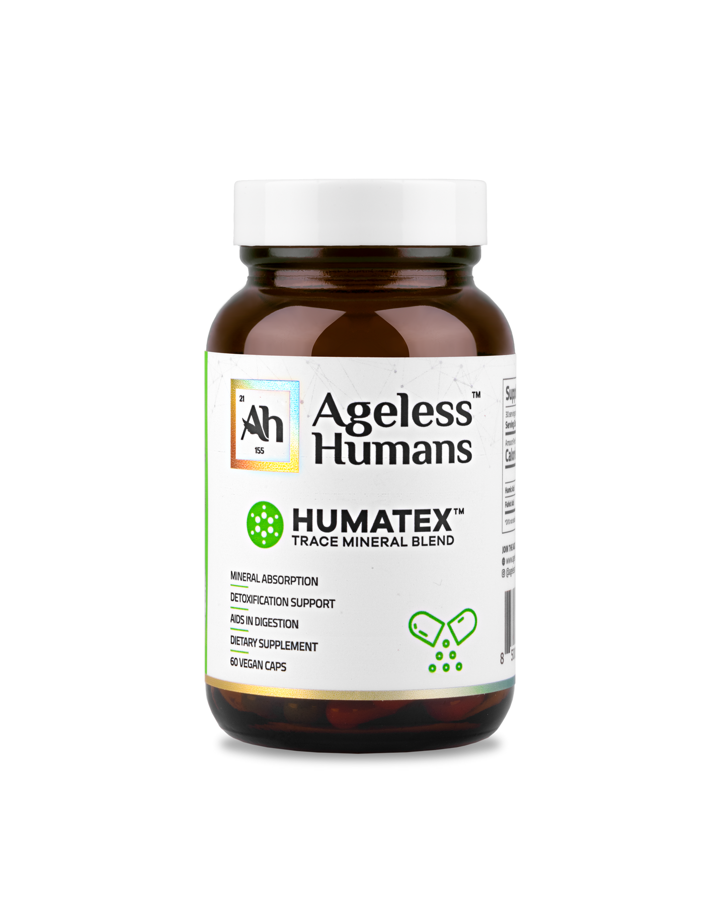 Trace Minerals with Fulvic & Humic Acid: Humatex™