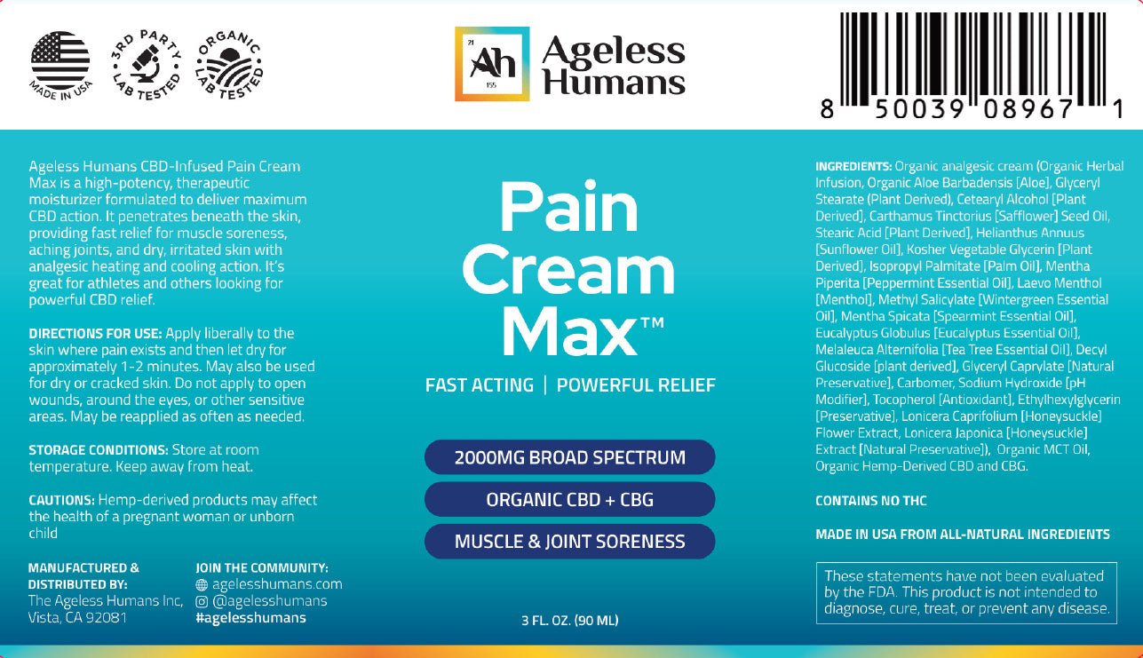 Pain Cream Max