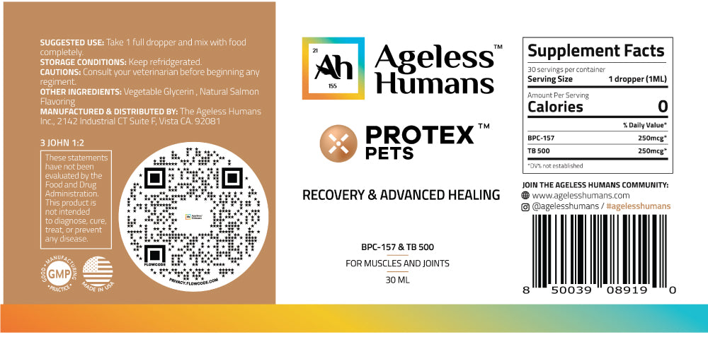Protex Pets: BPC 157 For Dogs & TB500 Peptides for Dogs Tissue Repair Ageless Humans Protex Pets: BPC 157 For Dogs & TB500 Peptides for Dogs Tissue Repair Ageless Humans
