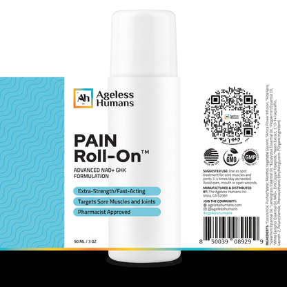 Advanced Muscle Roll On® Skin & Tissue Support (NAD+/GHK Formula)