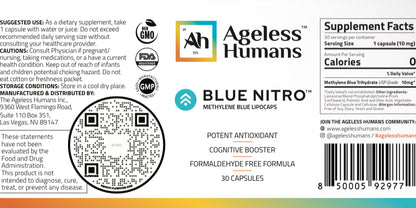 Blue Nitro™ – 10mg Methylene Blue Capsules