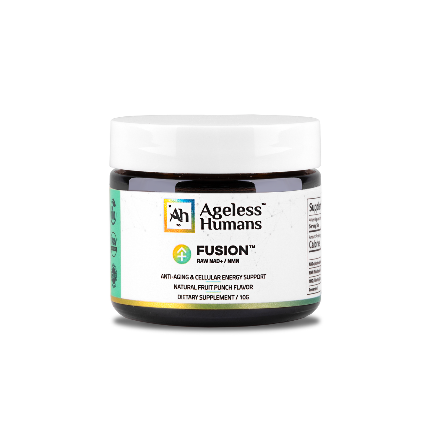 NAD+ & NMN Sublingual Powder (Dual): Fusion®