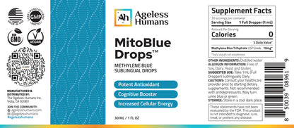 MitoBlue™ Drops – Methylene Blue Sublingual Drops