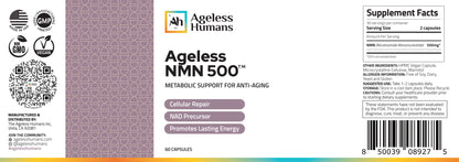 Ageless NMN 500™ - Metabolic Support for Anti-Aging