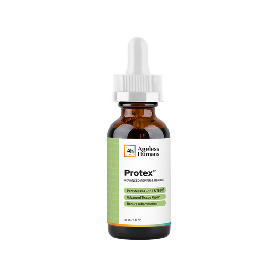 Protex bottle with white dropper top and current label