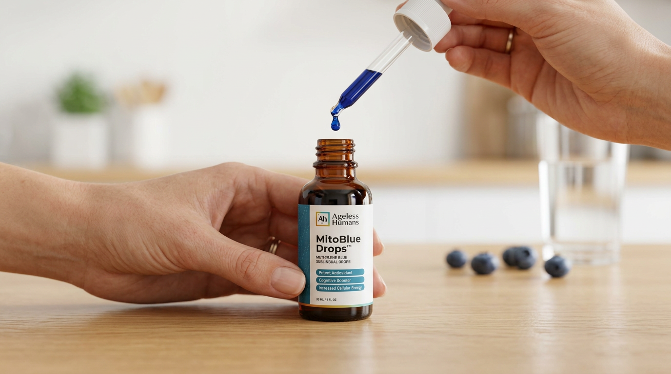 MitoBlue™ Drops – Methylene Blue Sublingual Drops